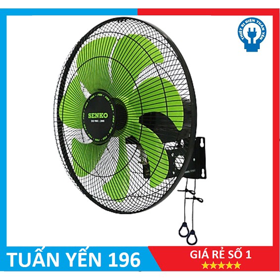 [Mã ELMS5 giảm 7% đơn 300K] Quạt treo tường công nghiệp 7 cánh Senko TC1622 Bảo Hành 2 Năm