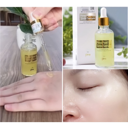 Pime Serum 50ml Tinh chất dưỡng trắng serum mờ thâm nám,tàn nhang,dưỡng căng bóng làm đều màu chống lão hóa