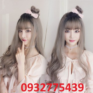 Bộ tóc giả xám khói hàn quốc TG28