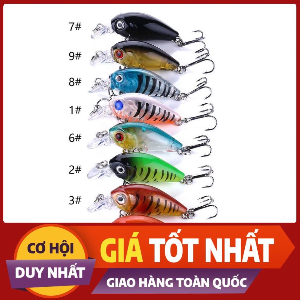 Mồi câu cá chukky nhân tạo 3d sống động 4.5cm 4g - Đồ câu uy tín số 1