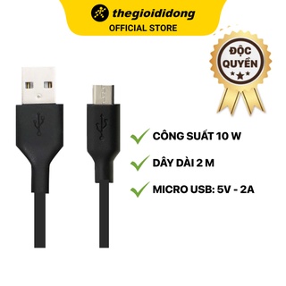 Cáp Micro 2m AVA DS454 Đen