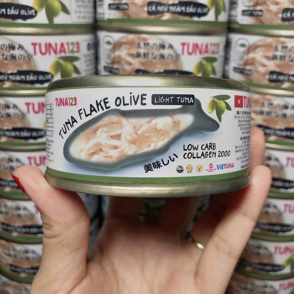 Cá Ngừ ngâm dầu Olive VietTuna