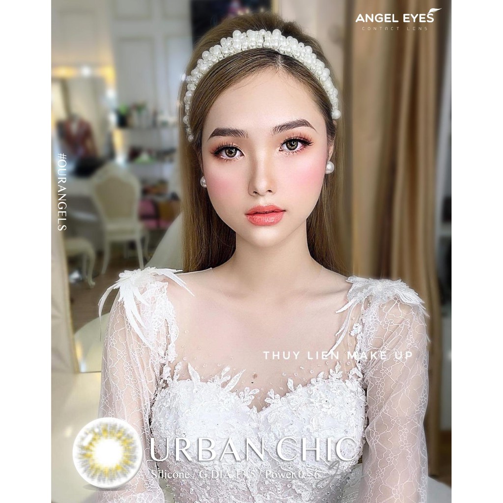 lens Urban Chic (1 miếng) - Angel eyes contact lens Hà Nội