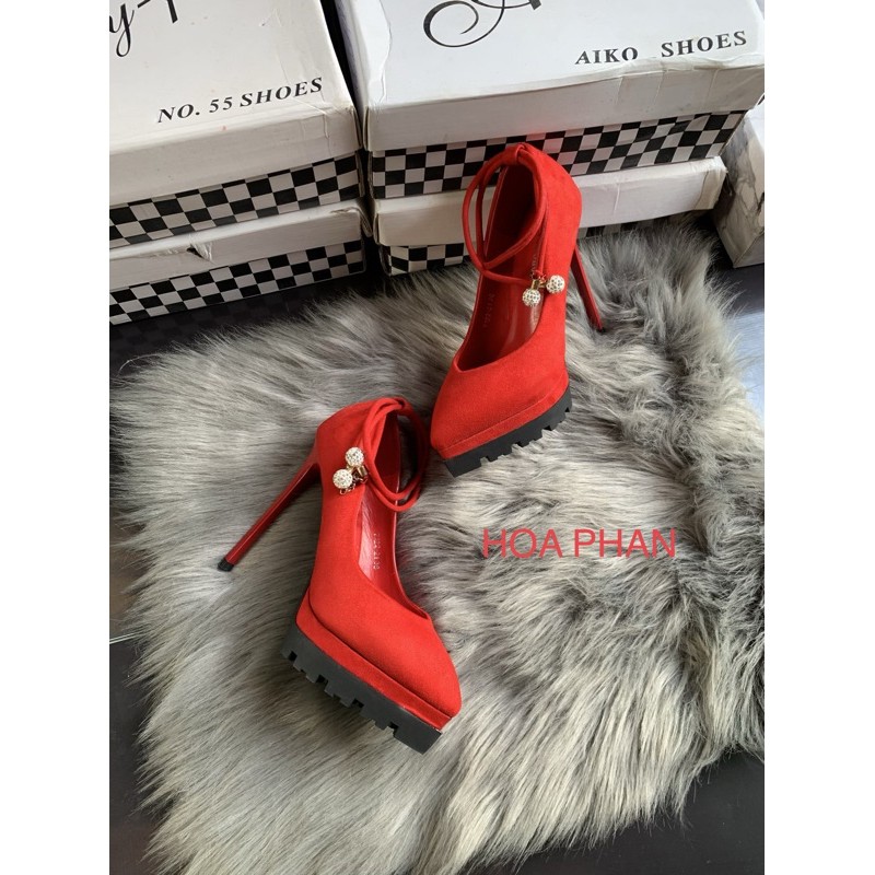 giày cao gót 10cm đế đỏ