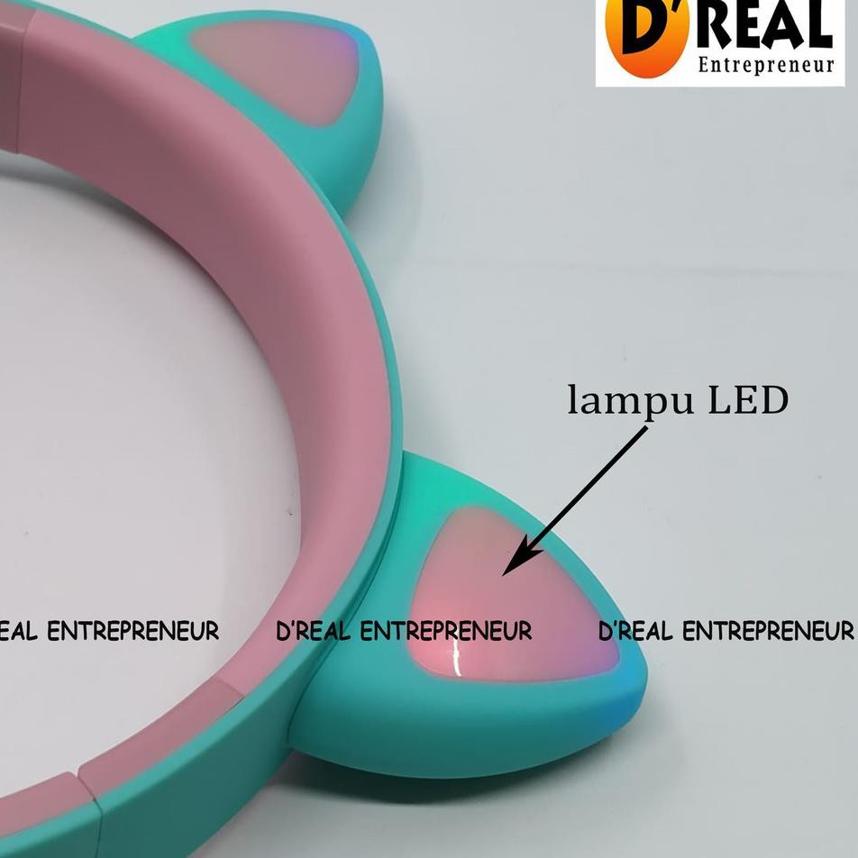 Tai Nghe Bluetooth Có Đèn Led Macaron Q42Q 031 | BigBuy360 - bigbuy360.vn