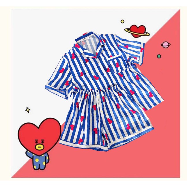 [ Hàng có sẵn ] Đồ ngủ Pijama BT21,BTS | BigBuy360 - bigbuy360.vn