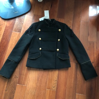 Áo khoác dạ ngắn zara nữ