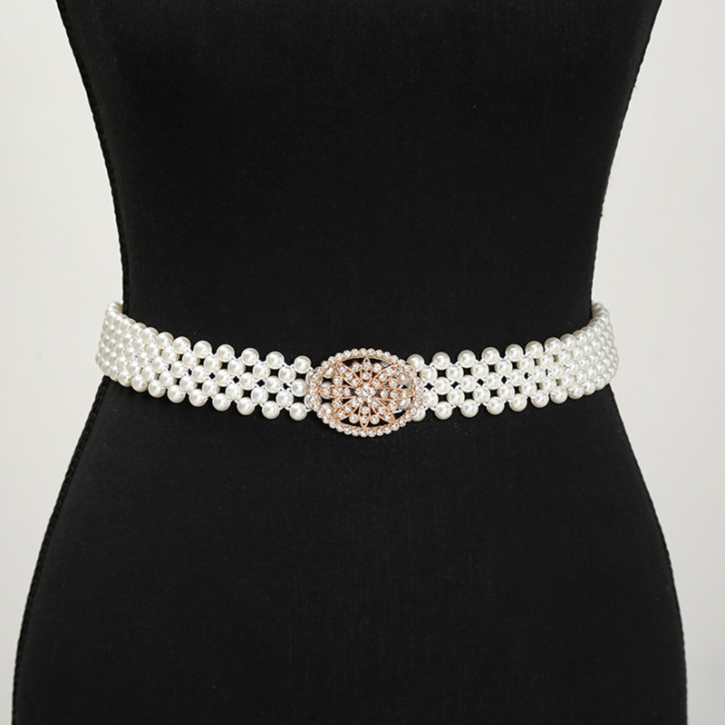 Thắt Lưng Đính Ngọc Trai Sang Trọng Cho Cô Dâu