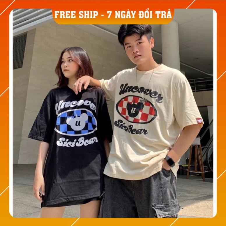 áo thun tay lỡ form rộng nam nữ uncover full tag | BigBuy360 - bigbuy360.vn