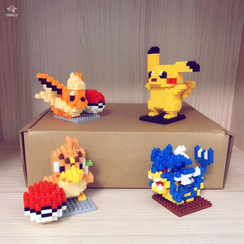 Đồ Chơi Xếp Hình Pokemon Bằng Nhựa