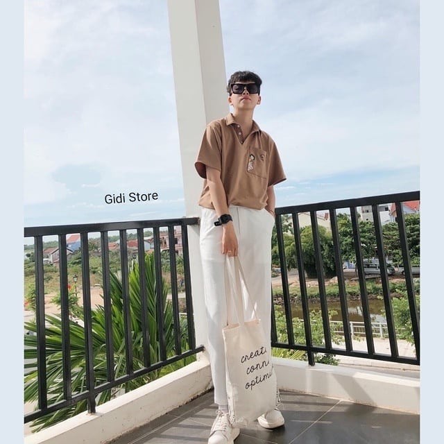 Quần Tây âu Nam Nữ Unisex ống suông 💥 Quần tây baggy dài vải kate mịn, không nhăn chính hãng | BigBuy360 - bigbuy360.vn