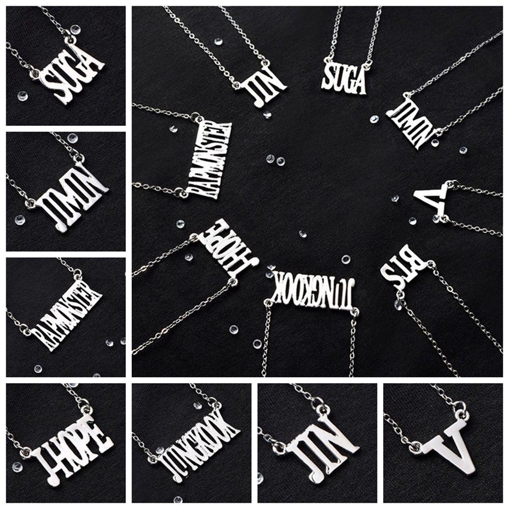 Vòng cổ Mặt In Hình Thành Viên Nhóm Nhạc BTS JUNG KOOK Charms