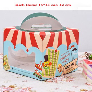 Hộp đựng bánh cupcake