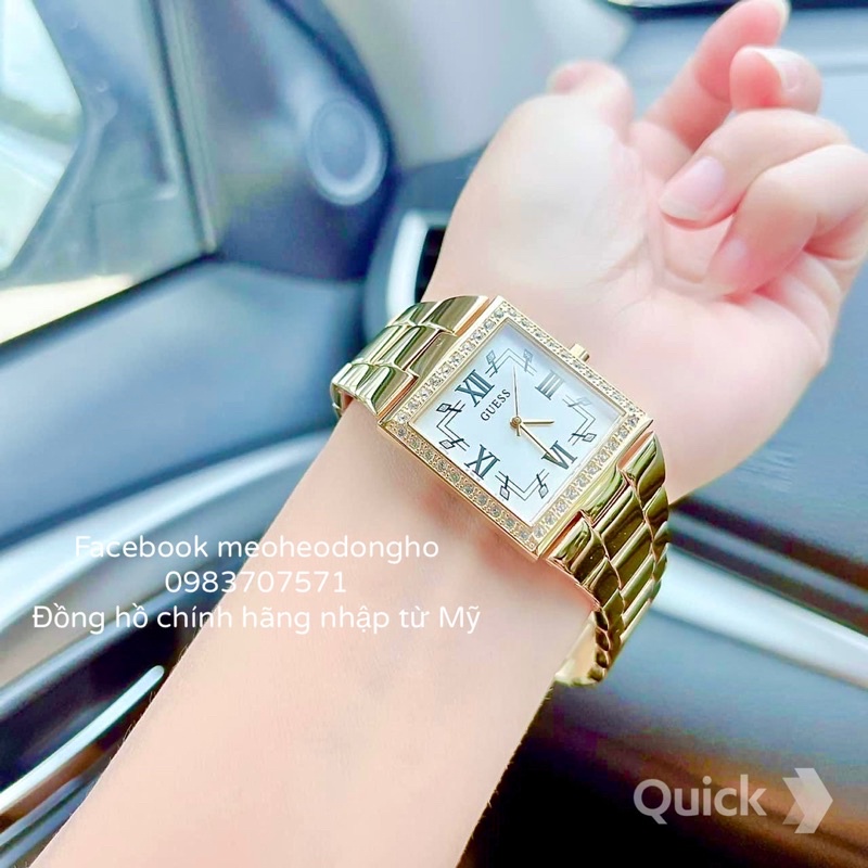 ĐỒNG HỒ NỮ GUESS SEXY BACK ROSE GOLD/GOLD