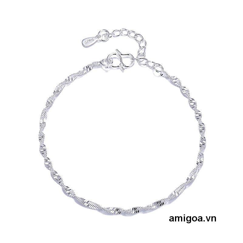 ✨✨Vòng Tay Bạc Xỏ Hạt Tròn Thời Trang