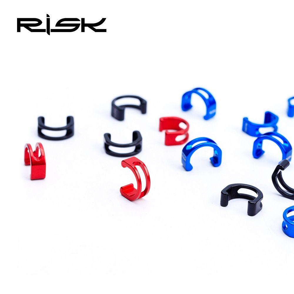 BSUNS Set 5 Khóa Chữ C Cho Dây Phanh Xe Đạp 3 Màu