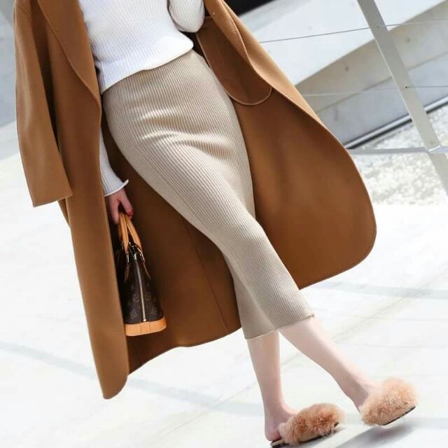 Chân váy len Quảng Châu.