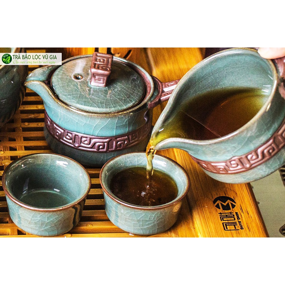 Hồng Trà (Trà Đen) Cao Cấp Nguyên Chất VG Tea + Tặng Bột Trà Xanh Dưỡng Da Trị Mụn (100g/hũ)  - Có giấy kiểm nghiệm y tế