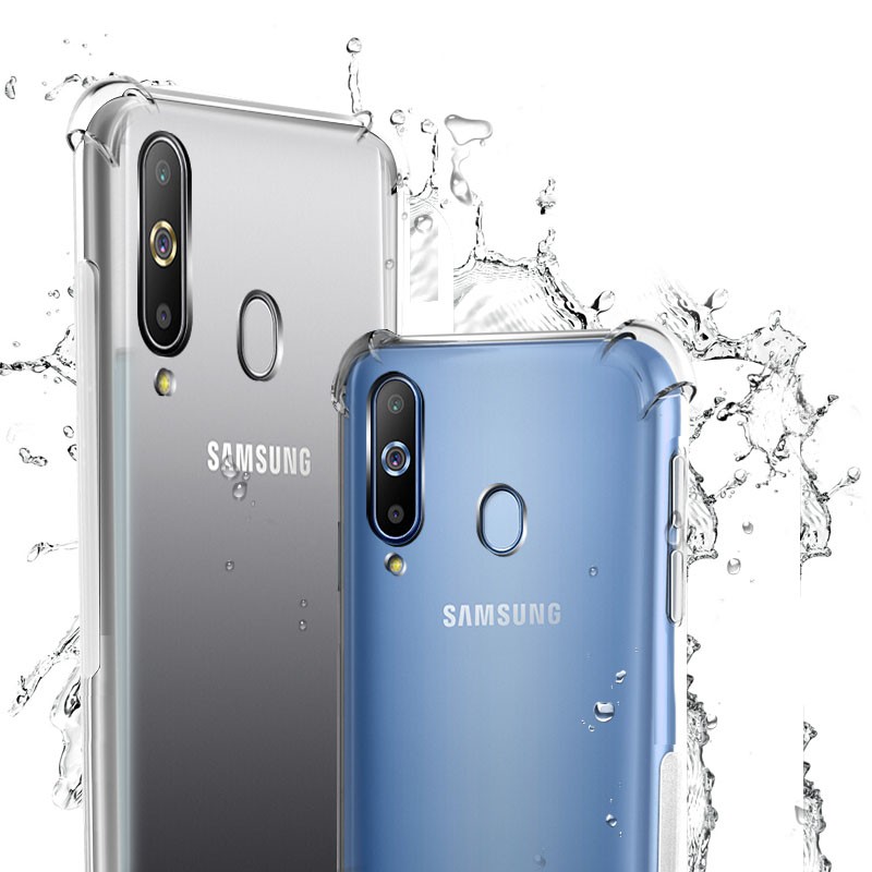 Ốp điện thoại TPU mềm trong suốt cho Samsung Galaxy A9 Pro(2019)