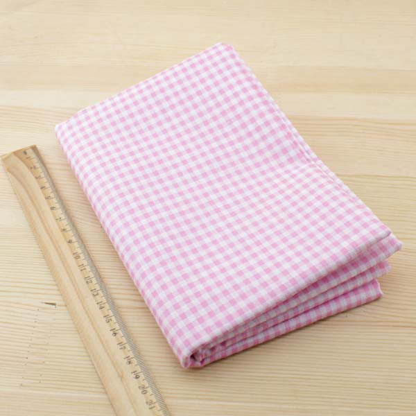 Set 7 Tấm Vải cotton Màu Hồng Trơn Kích Thước 50 * 50cm