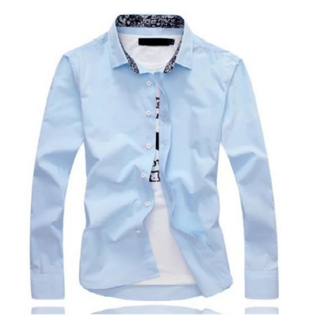 Bộ sưu tập  sơ mi dài tay họa tiết cổ hoa nam Hàn Quốc | BigBuy360 - bigbuy360.vn