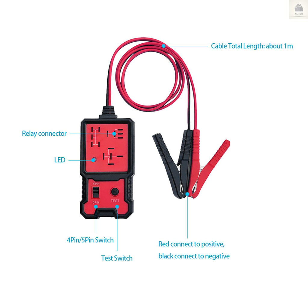 Rơ Le Kiểm Tra Bình Ắc Quy Xe Ô Tô 12v