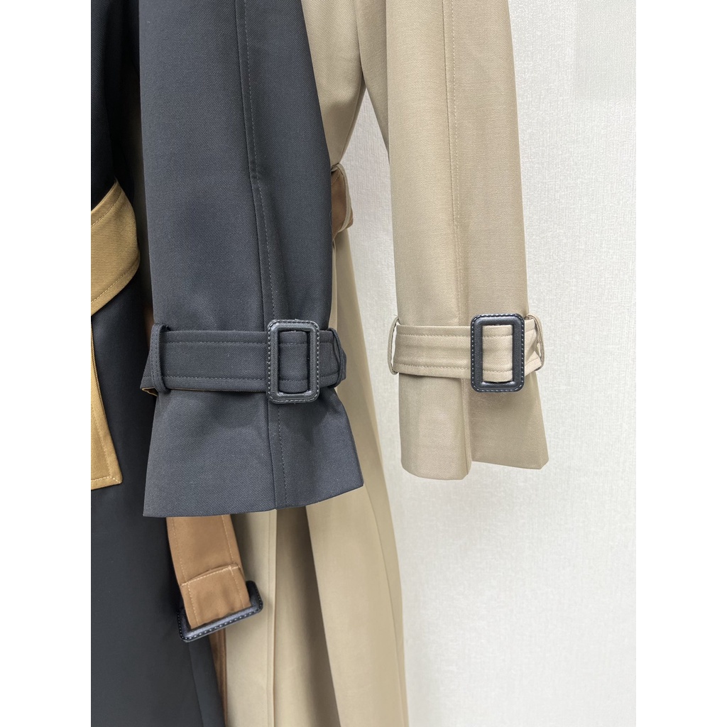 Áo khoác blazer nữ dáng dài thời trang cao cấp Burberry BBR phong cách sang trọng