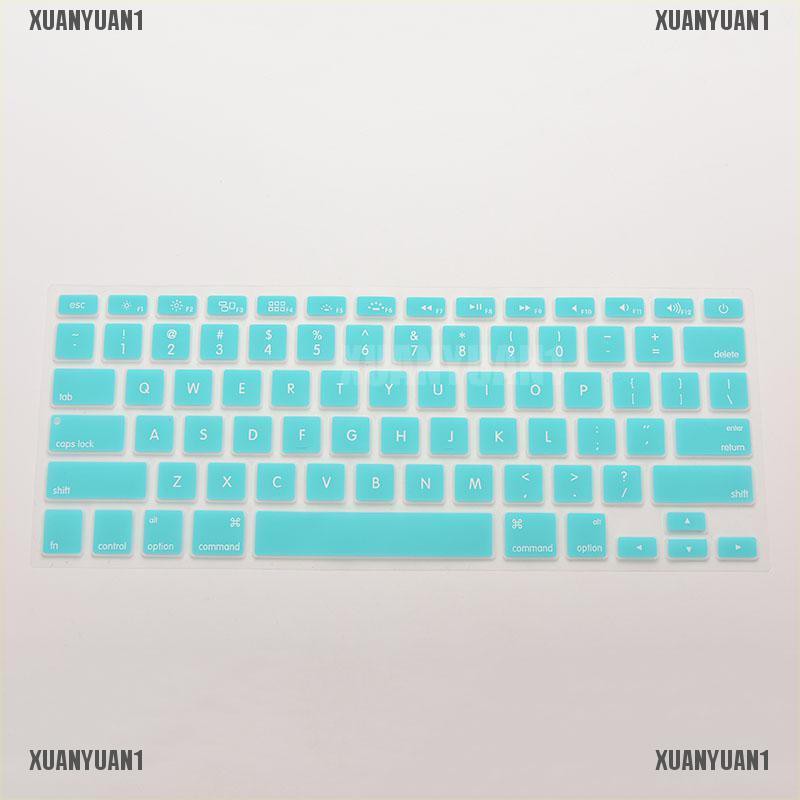 【XUANYUAN1】Silicone Keyboard Skin Cover Case for Macbook Air Pro 13" 15" 17" I