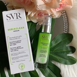 Serum giảm mụn, mờ thâm SVR Sebiaclear