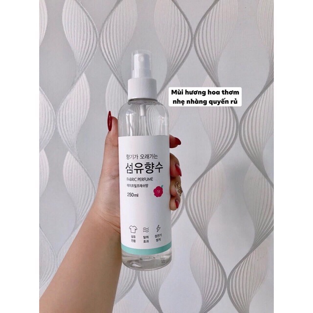 Xịt thơm quần áo Hàn quốc Fabric Perfume 250ml ( sẵn - có bill) | BigBuy360 - bigbuy360.vn