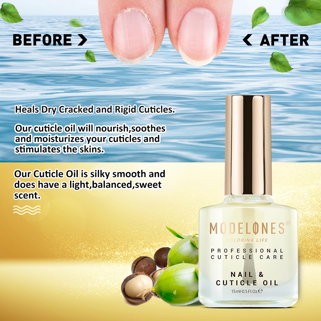 Dầu vitamin E Modelones chăm sóc móng 15ml
