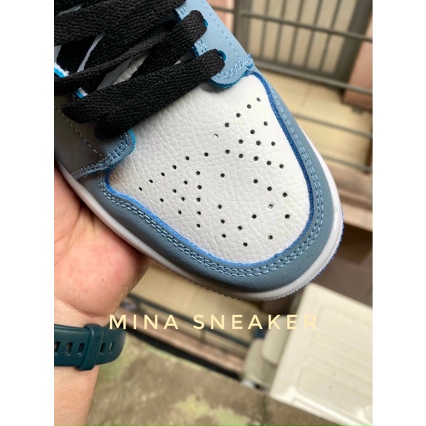Jordan xanh dương low , giày jd1 xanh blue cổ thấp , Thể thao nam nữ sneaker
