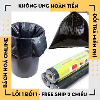 [Hàng Loại 1] 1 Cuộn túi rác tự phân hủy sinh học màu đen