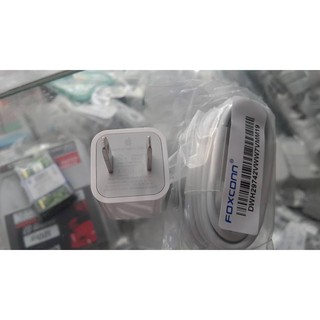 [nhập mã MINH80K giảm giá 80k] Combo củ+cáp sạc Iphone 5/6/6+/7/7+ chính hãng foxconn