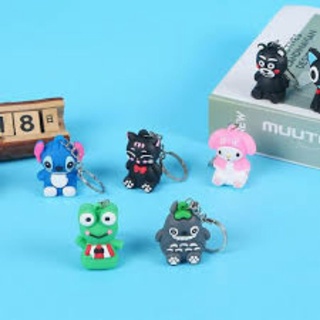 Móc chìa khóa hoạt hình 3d