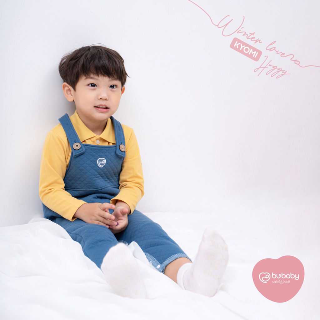 Quần yếm cho bé Bu Kyomi Huggy 9m - 4Y