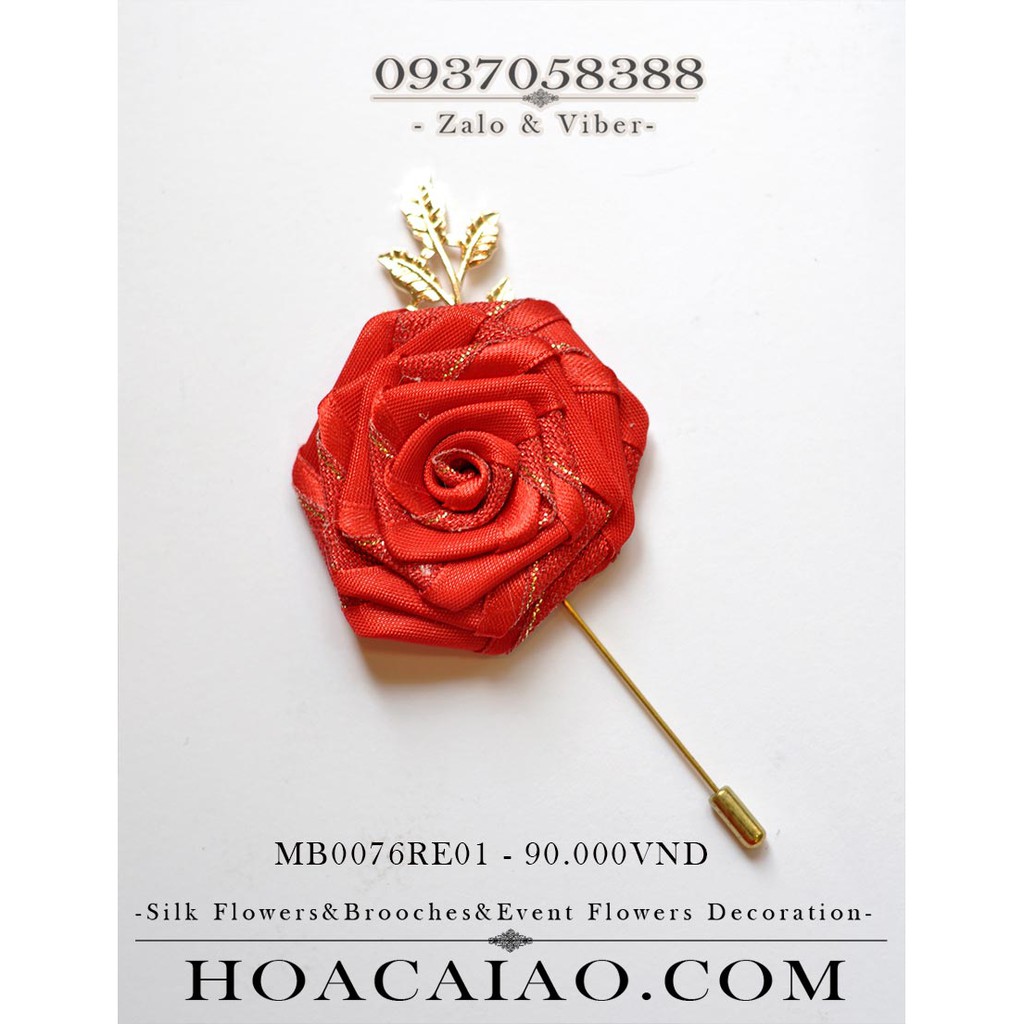 hoa cài áo unisex MB0076RE01