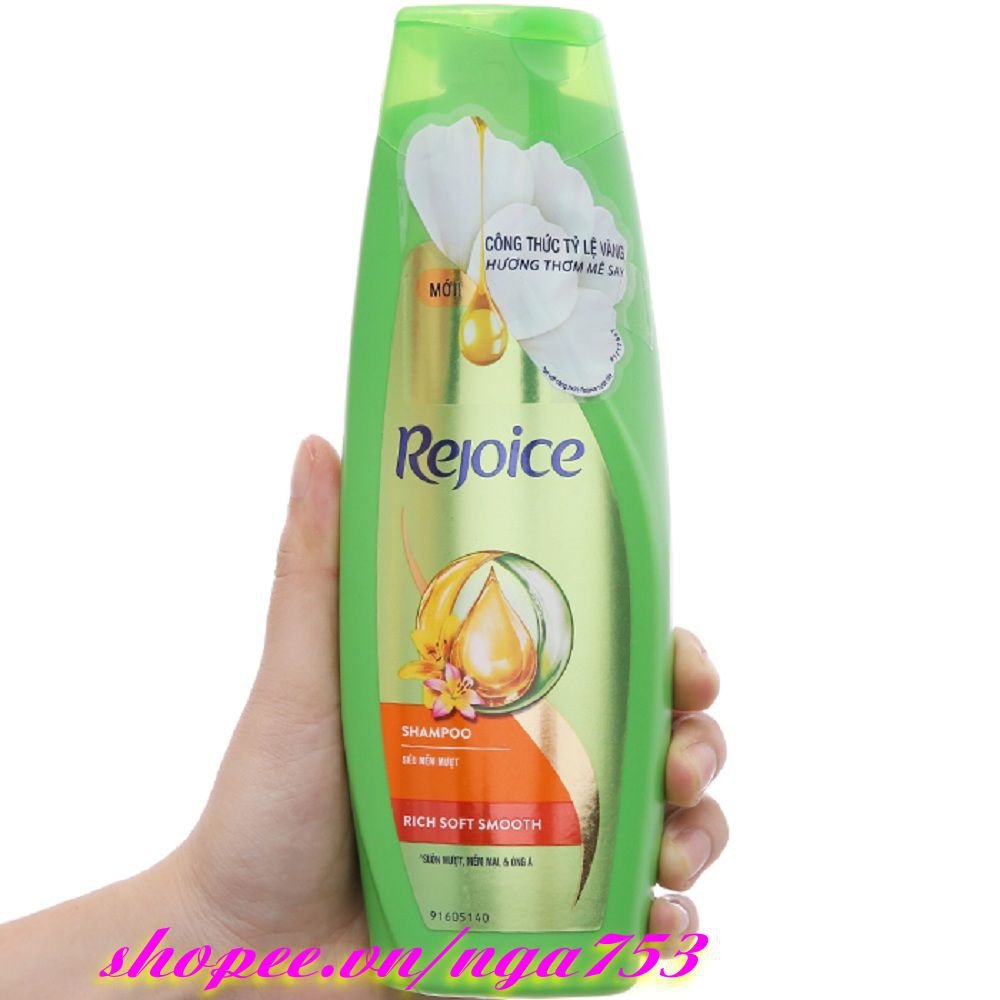 Dầu Gội Đầu 320g Rejoice Siêu Mềm Mượt Chính Hãng.