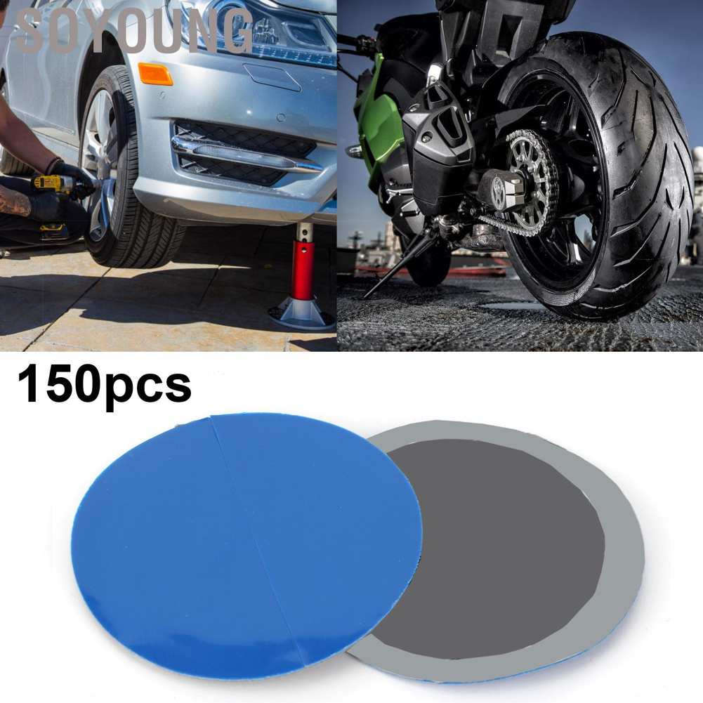 Miếng Vá Lốp Xe Hơi / Máy 1.7in Bằng Cao Su Không Ruột