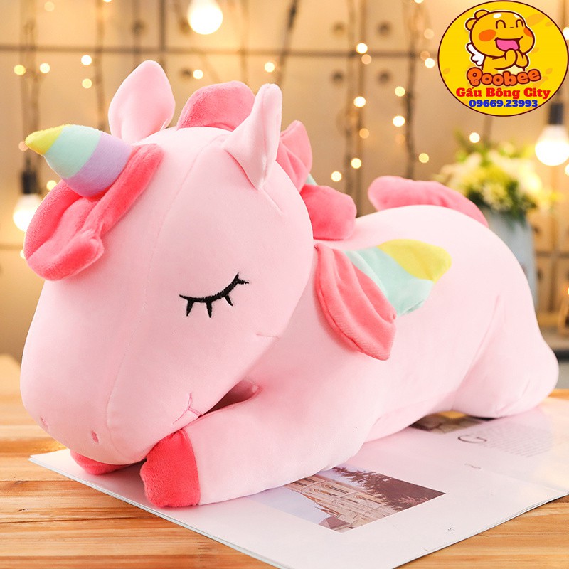 Gấu Bông Kì Lân - Thú nhồi bông ngựa unicorn hàng cao cấp