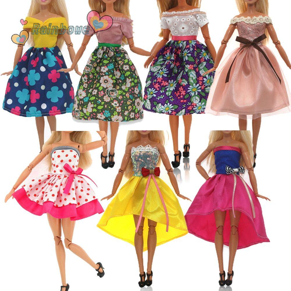 Đầm thời trang xinh xắn cho búp bê 30cm DIY