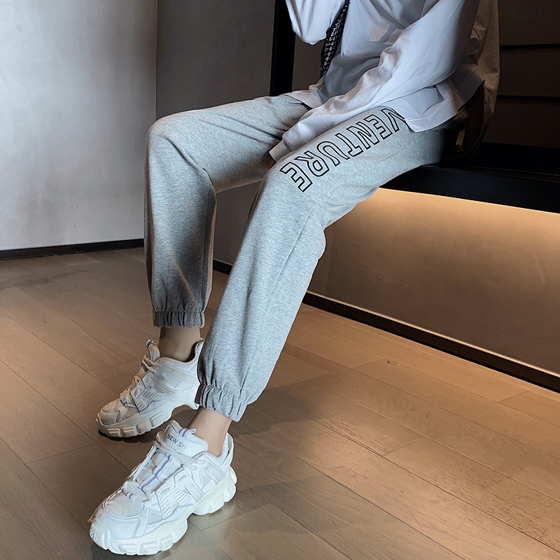 NRVP Quần Thể Thao Ống Rộng Phong Cách Thời Trang Hàn Quốc Dành Cho Nam Và Nữ