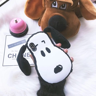 Ốp lưng chó Snoopy 3D