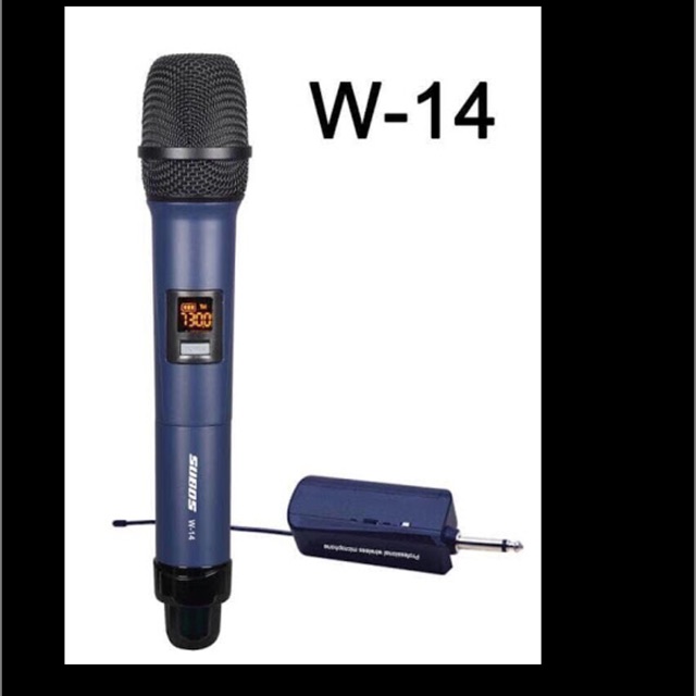 Micro không dây cho loa kéo SUBOS W14 âm thanh tuyệt đỉnh