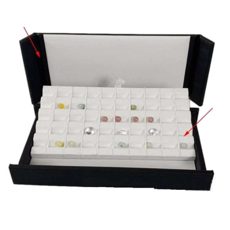 Hộp Da Đựng Đá, Trang Sức Loại 30 Viên Và 50 Viên