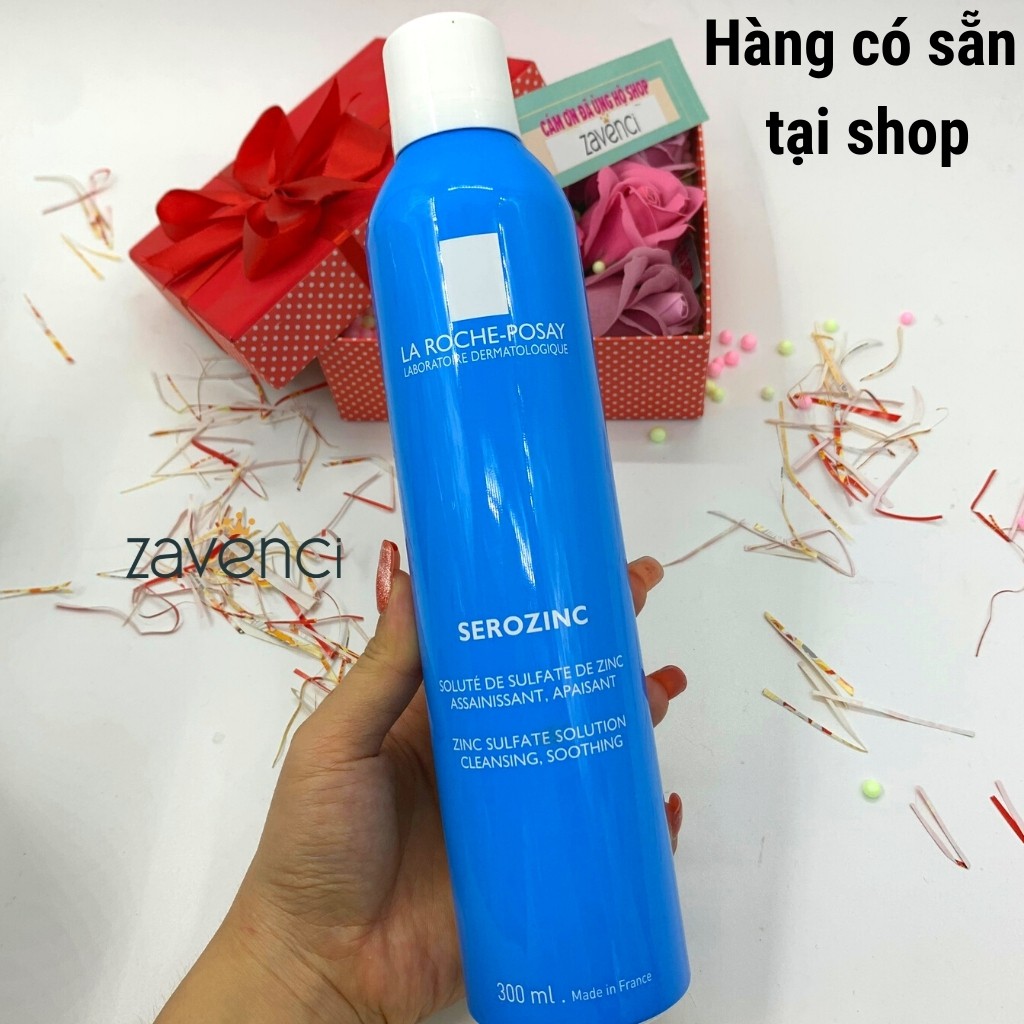 Xịt khoáng LA ROCHE POSAY Xịt khoáng dưỡng da giúp làm dịu da và giảm bóng nhờn cho da dầu mụn Serozinc (300ml)