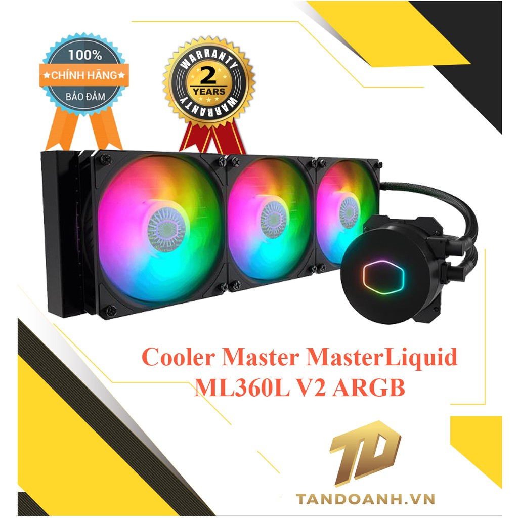 Tản nhiệt nước AIO Cooler Master MasterLiquid ML360L V2 ARGB