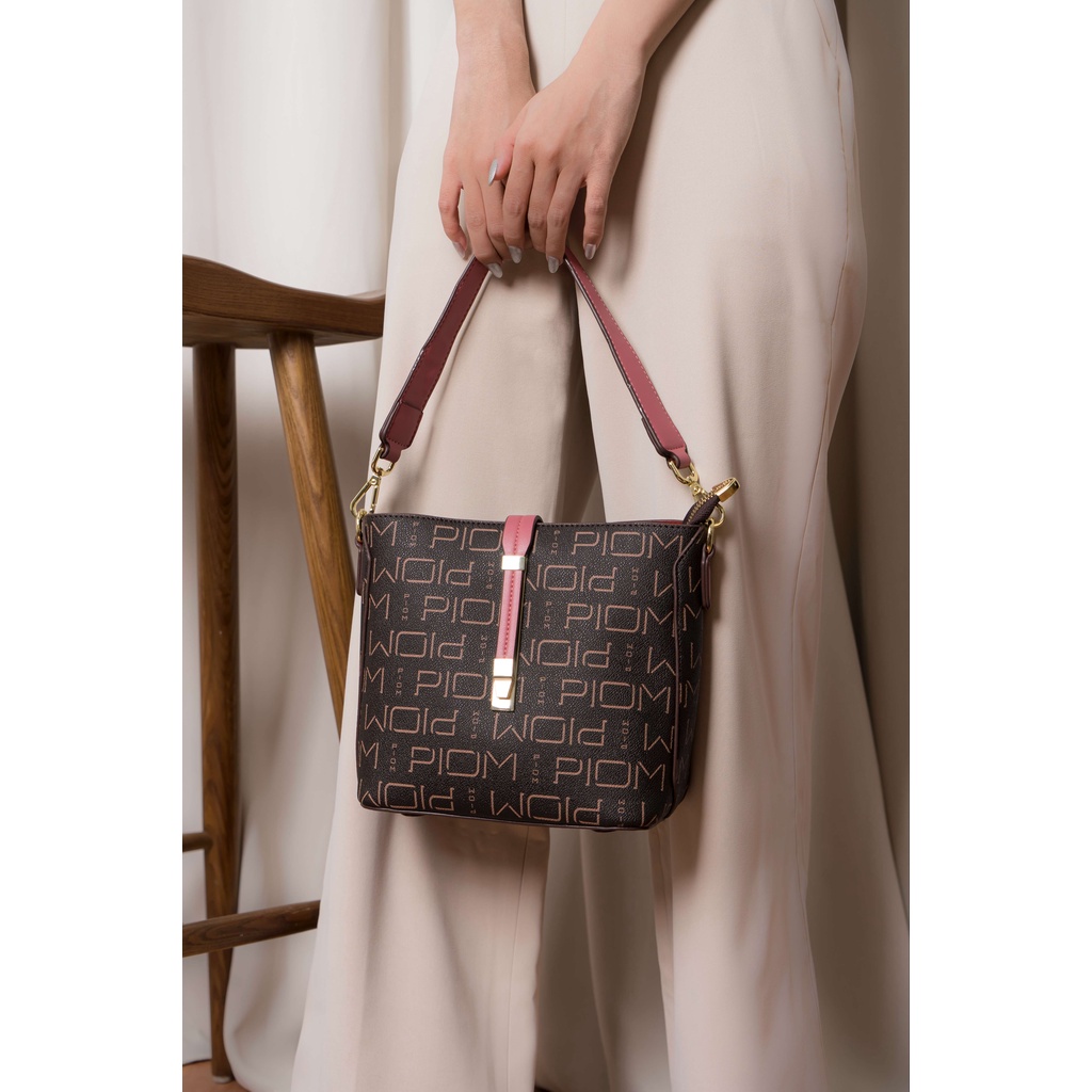 Túi nữ khóa vắt ngang Julia kèm 3 bản dây