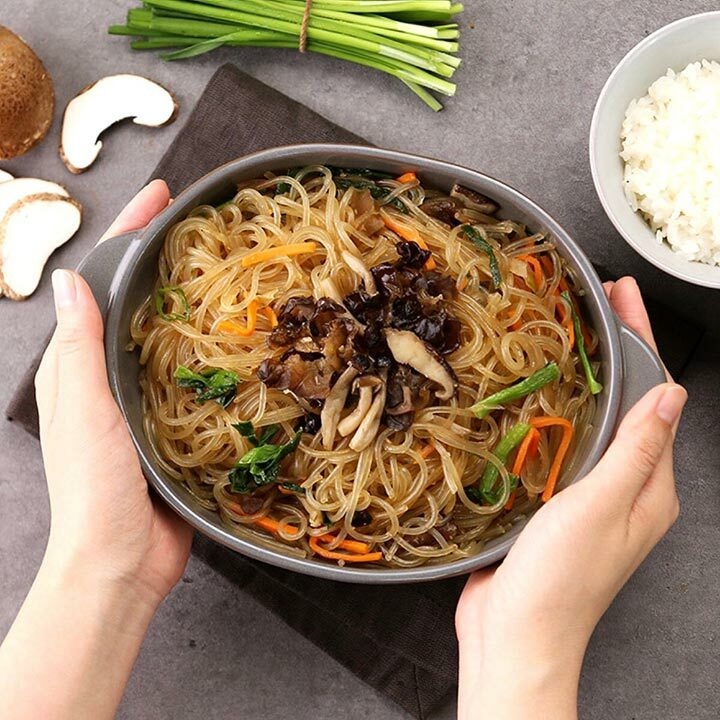 1kg miến sợi Hàn Quốc kèm dầu mè Ottogi 55ml