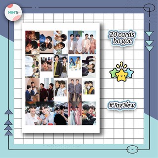 [CẮT SẴN] Set 20 Cards - Hình bo góc TayNew